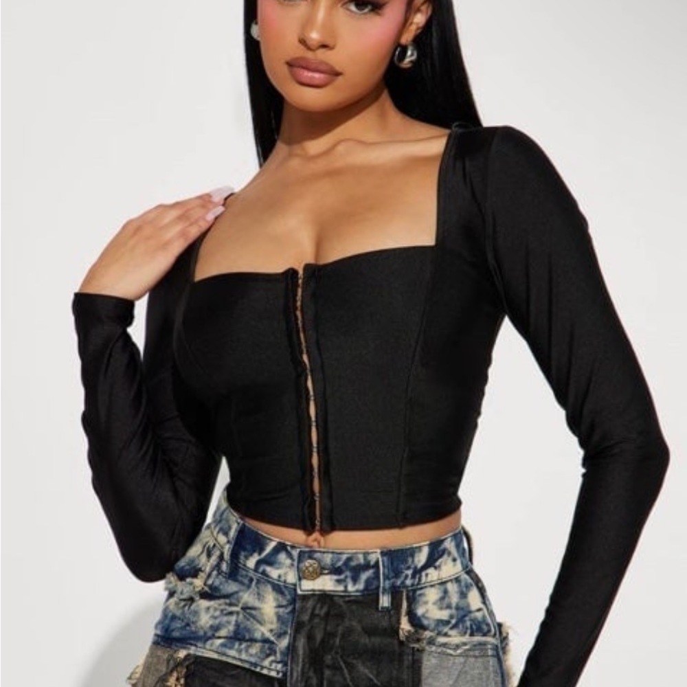 Fashion Nova Corset Top M